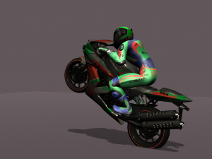 Bike Fight Animations HD 3D 模型