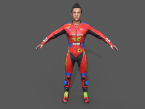 Bike Fight Animations HD 3D Model