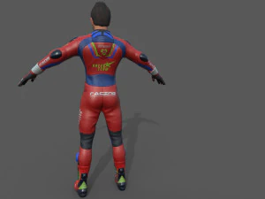 Bike Fight Animations HD 3D Model