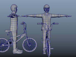 BMX Animations 3Dモデル