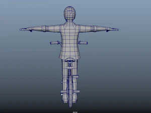 BMX Animations 3D Model