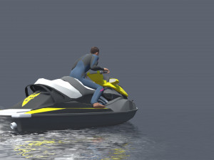 Boat Rash Animations 3D Модель