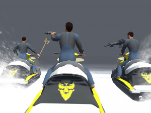 Boat Rash Animations 3D Модель
