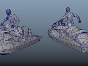 Boat Rash Animations 3D Модель