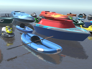 Boats World 3D Modell