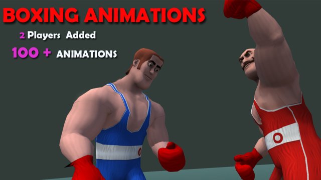 Boxer Animations Modelo 3D .c4d .max .obj .3ds .fbx .stl .blend