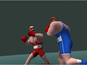 Boxer Animations 3D Model