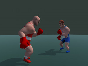 Boxer Animations Modelo 3D