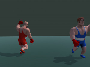 Boxer Animations Modelo 3D