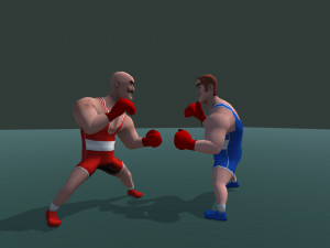 Boxer Animations Modelo 3D