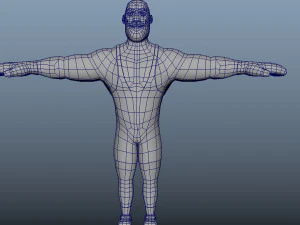 Boxer Animations 3D Model