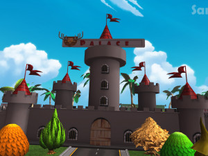 Cartoon City Constructive Modelo 3D