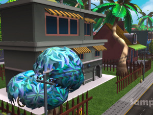 Cartoon City Constructive Modelo 3D
