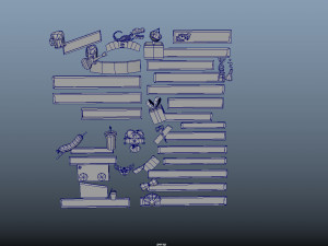Cartoon City Constructive Modelo 3D