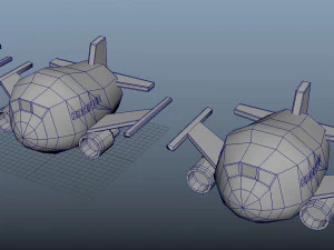 Cartoon Traffic Vehicles 3D Model