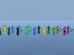 Cricket Animation Pack 3D Model