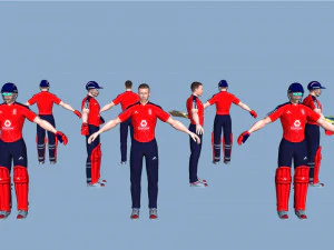 Cricket Animation Pack 3D Model