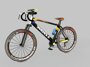 Cyclist Animations 3D Модель