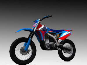 Dirt Bikes 3D Модель