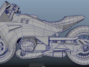 Drag Race Bikes 3D Model
