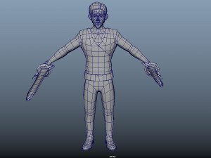 Dual Sword Fight 3D Model