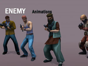 Enemy Avatar Animations 3D Model