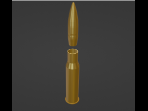 762x54 Modelo 3D