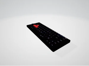 Papan ketik 3D Model 3D