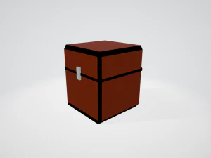Skrzynia Minecrafta Model 3D