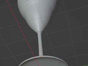 Glass goblet 3D Модель