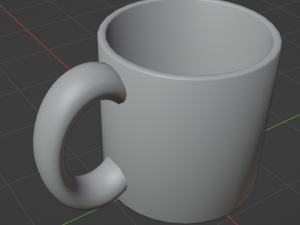 Glass mug 3D Модель