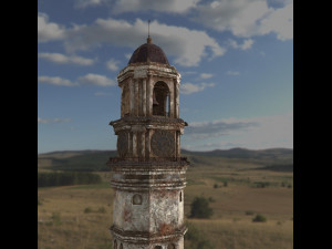 The old tower 3D 模型