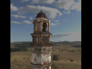 La vecchia torre Modello 3D