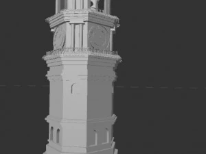 The old tower 3D Model