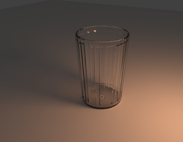 Soviet faceted glass 3D Model .c4d .max .obj .3ds .fbx .stl .blend 