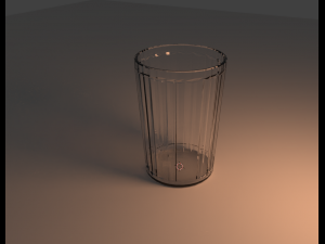 Soviet faceted glass 3D Модель