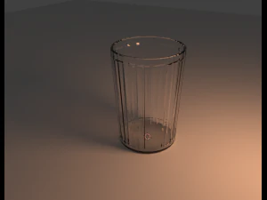 Vidro facetado sovi&eacute;tico Modelo 3D