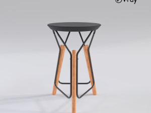 UFO bench 3Dモデル