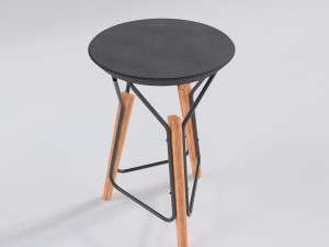 UFO bench 3Dモデル