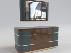 LeatheryConsole 3Dモデル