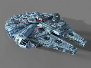 Spaceship 3D Model