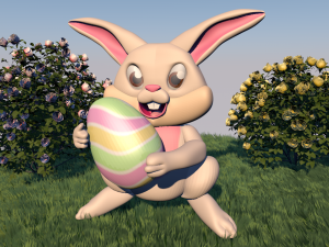 Easter bunny 3D Model
