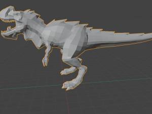 Cool dinosaur dragon Model 3D