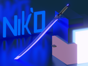 Cyber Katana 3Dモデル