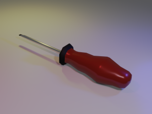 Screwdriver Tool 3D मॉडल