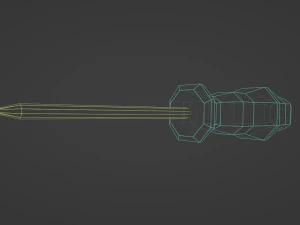 Screwdriver Tool 3D Model