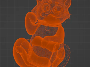 Ni Hao 3D Cat 3D Print Model