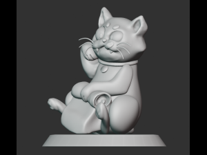 Ni Hao 3D Cat 3D-printmodel