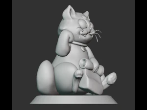 Ni Hao 3D Cat 3D Print Model