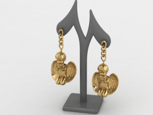 Angel Earing Modelo 3D